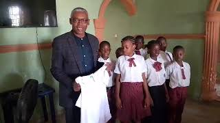 Design and Presentation of Shirt to Prof. Evans